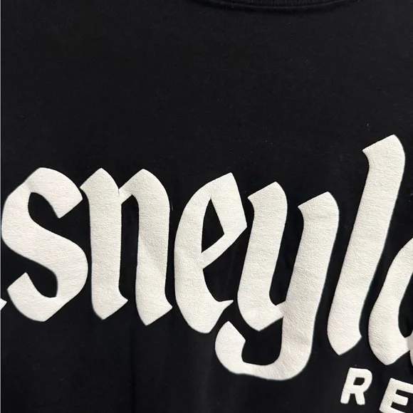 Disney parks Disneyland resort puff print black Spirit Jersey shirt - Picture 7 of 10